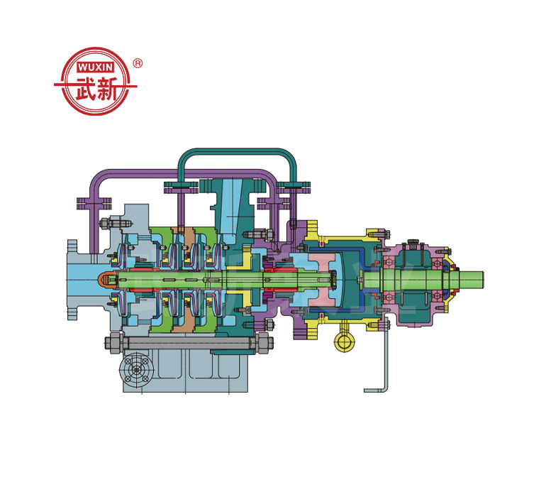 MMY磁力传动卧式多级离心油泵